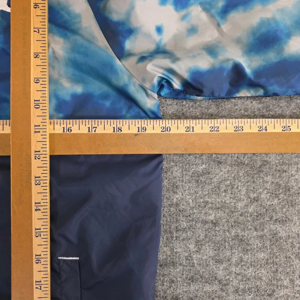 Air Jordan Windbreaker Jacket Kids XL 13-15 Years Blue Tie Dye Full Zip Hooded‎